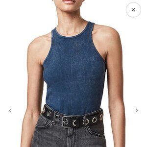 All Saints Jamie Bodysuit Rumor Blue